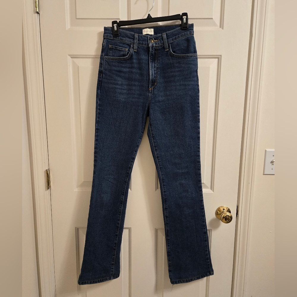 Favorite Daughter Womens Valentina Super High Rise Medium Wash Size 27